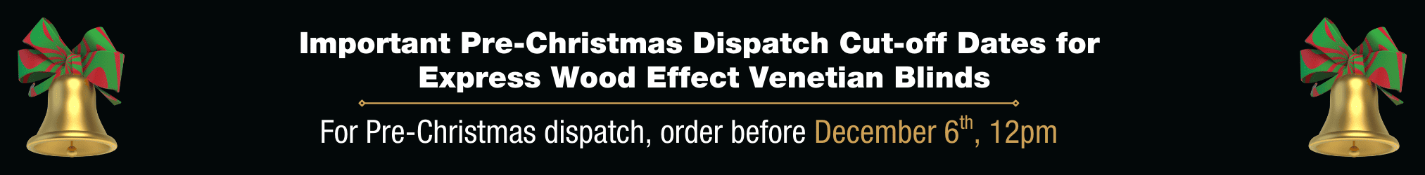 Australian Custom Made Express Wood Effect Venetians Pre-Christmas Dispatch Cut Off Dates